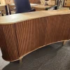Madia Credenza ovale cashew  legno design  di in stile design scontata -34%^Outlet Etnico Online
