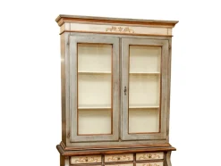 Artigianale Madia Cristalliera scrittoio OFFERTA OUTLET- Madie