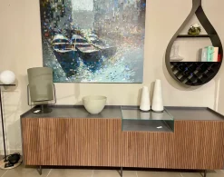 Madia di in laccato opaco Diko in Offerta Outlet^Alf Da Fre New