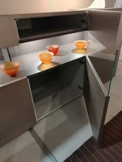 Alf Da Fre Madia di in laccato opaco Metropolis in Offerta Outlet- Madie