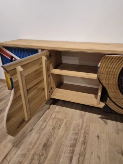 Madia di in legno Liverpool a prezzo Outlet^Artigianale Discount