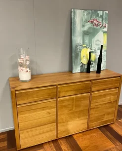 Madia di in legno Alba a prezzo Outlet^Artigianale Discount