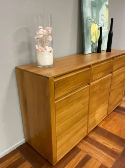 Madia di in legno Alba a prezzo Outlet^Artigianale Discount