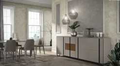 Artigianale Madia di in melamminico Rm4 a prezzo Outlet- Madie