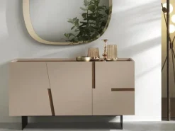 Capodarte Madia di in laminato opaco Girona in Offerta Outlet- Madie