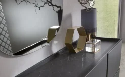 Capodarte Madia di in laminato opaco Girona in Offerta Outlet- Madie