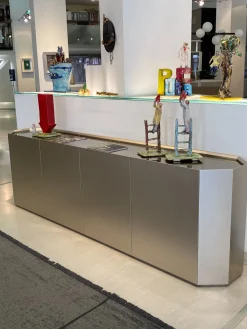 Madia di in laccato opaco Chelsea a prezzo Outlet^Cattelan Italia Best