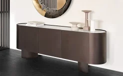 Madia di in legno Savoy a prezzo riservato^Cattelan Italia Outlet