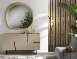 Collezione esclusiva Madia di in laccato opaco Ginevra a prezzo riservato- Madie