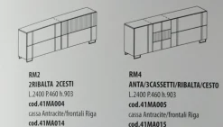 Madia di in melamminico Madia riga a prezzo scontato^Collezione esclusiva New