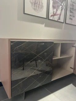 Sale Madia di in laccato opaco Wrap a prezzo scontato Madie