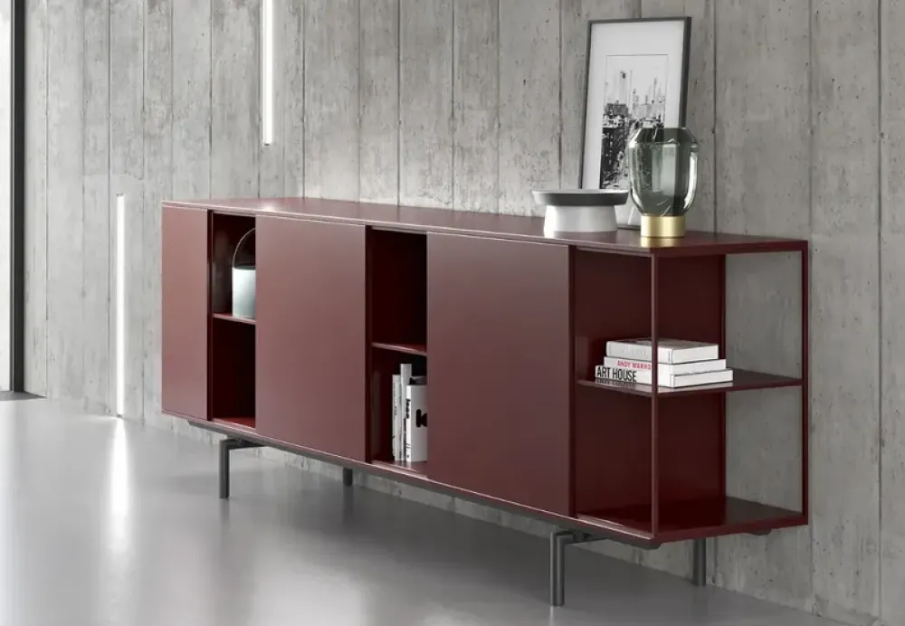 Madia di in melamminico Lexia a prezzo scontato^Doimo Salotti Discount