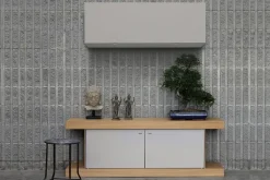 Forme’s Madia di in legno F2/form line 401 con pensili a prezzo riservato- Madie