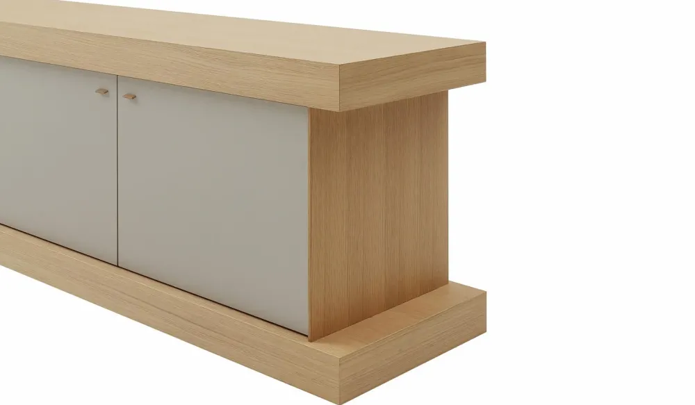 Madia di in legno F2/form line 203 con pensili a prezzo riservato^Forme’s Online