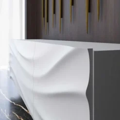 Madia di in laccato opaco Fluida * a prezzo Outlet^Fratelli Mirandola Clearance