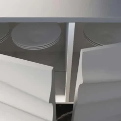 Madia di in laccato opaco Fluida * a prezzo Outlet^Fratelli Mirandola Clearance