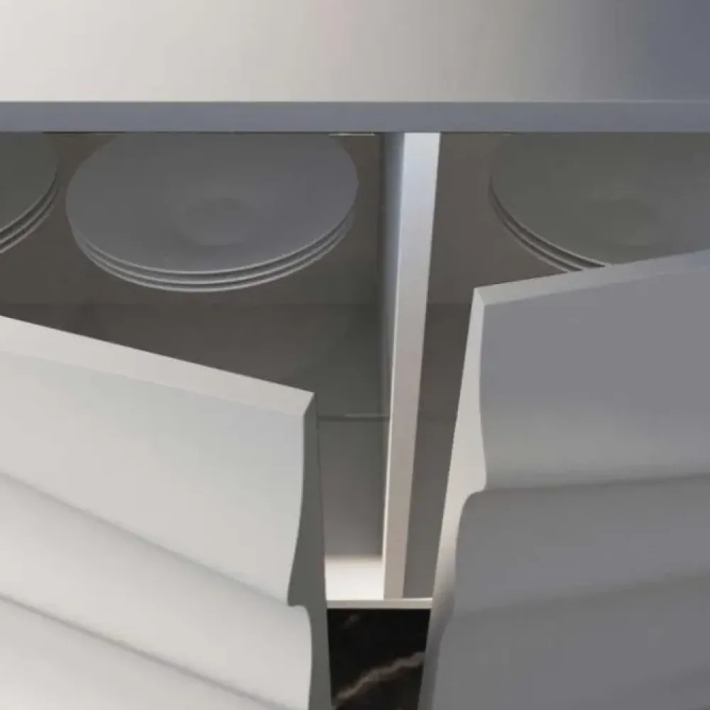 Madia di in laccato opaco Fluida * a prezzo Outlet^Fratelli Mirandola Clearance