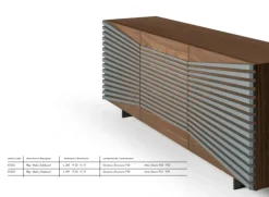 Giorgio Casa Madia di in legno Ray a prezzo scontato- Madie