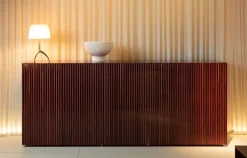 Madia di in legno Leon wood a prezzo Outlet^Horm