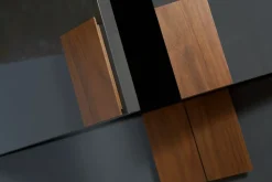 Sale Madia di in laccato lucido Woody a prezzo Outlet Madie