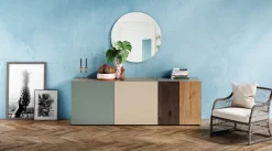 Outlet Madia di in legno 36e8 a prezzo Outlet Madie