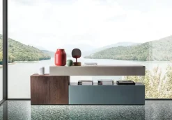 Lago Madia di in legno Madia 10813 a prezzo Outlet- Madie