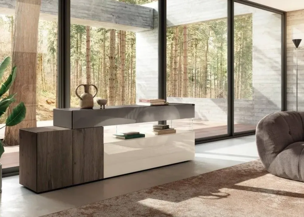 Lago Madia di in legno Madia 10813 a prezzo Outlet- Madie