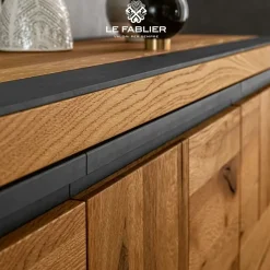 New Madia di in legno Miami a prezzo scontato Madie