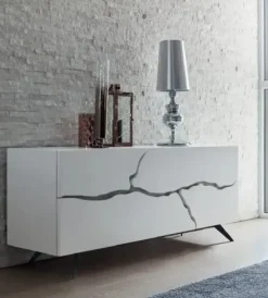 Discount Madia di in laccato opaco Tai a prezzo scontato Madie