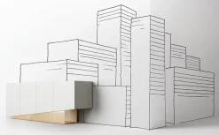 New Madia di in legno Extra a prezzo riservato Madie