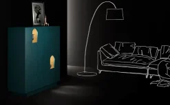 Online Madia di in laccato opaco Roma a prezzo riservato Madie