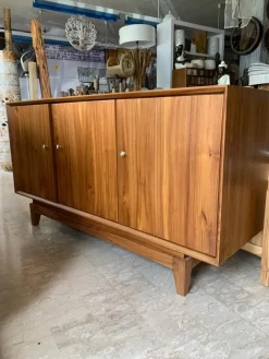 Outlet Etnico Madia di in legno Madia credenza teak 150 a prezzo scontato- Madie