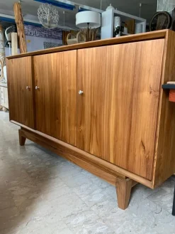 Outlet Etnico Madia di in legno Madia credenza teak 150 a prezzo scontato- Madie