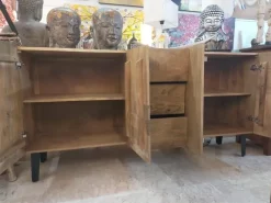 Discount Madia di in legno Etnica - moderna in Offerta Outlet Madie