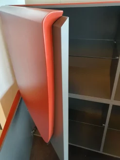 Ozzio Madia di in laccato opaco Trilogy a prezzo Outlet- Madie