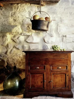 Parlani Madia di in legno Arizona per cucina a prezzo scontato- Madie