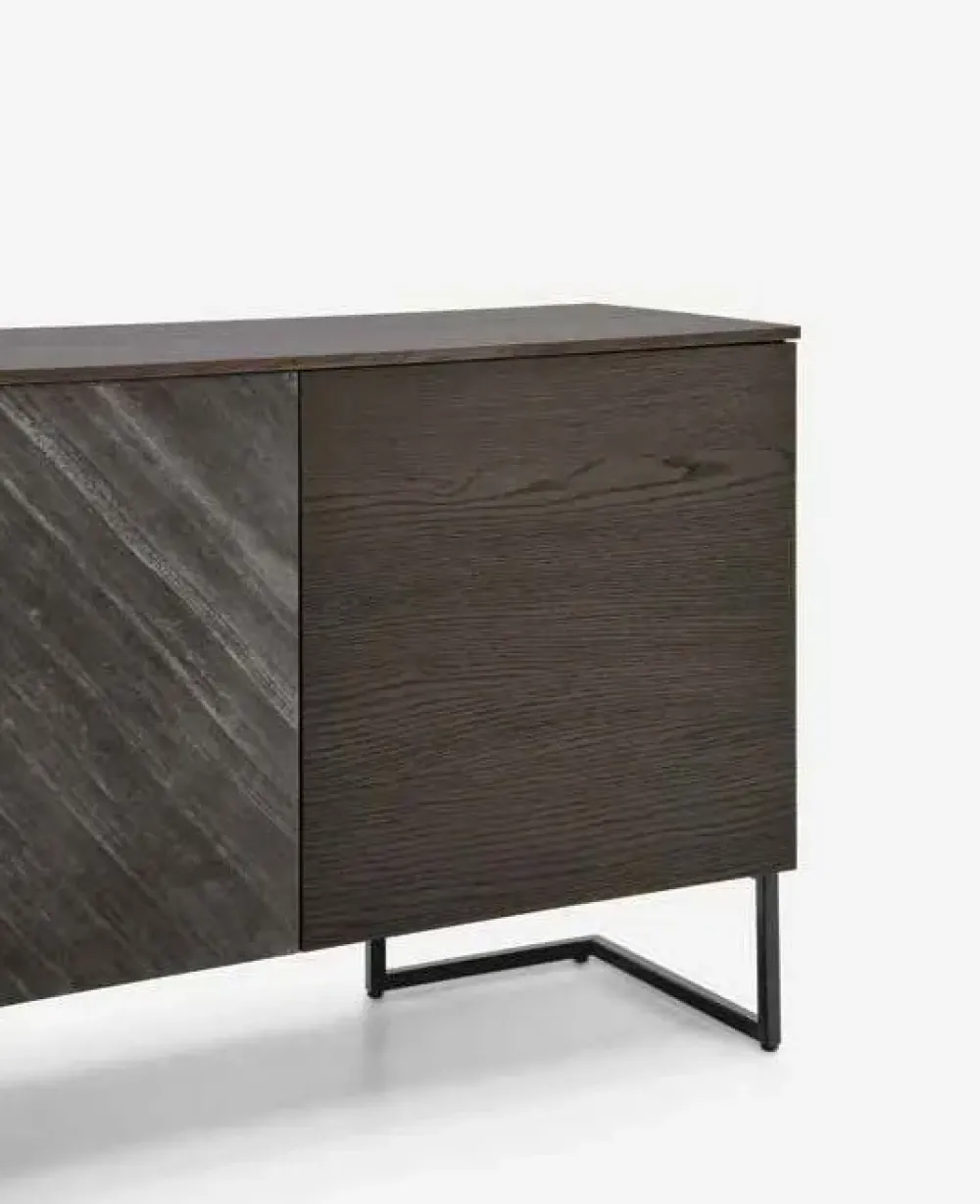 Clearance Madia di in laccato opaco Grafica in Offerta Outlet Madie