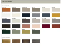 Madia di in laccato opaco Match in Offerta Outlet^Presotto