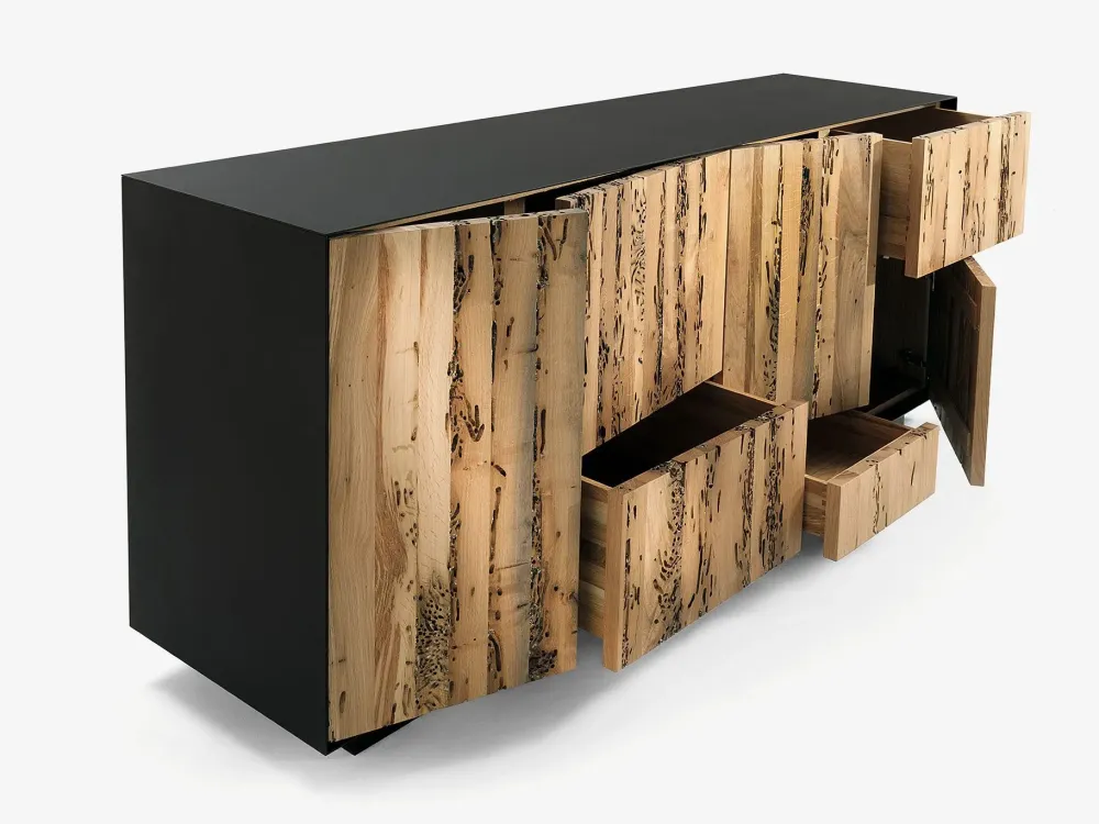 Madia di in legno Rialto modulo 4.03 a prezzo Outlet^Riva 1920 Outlet