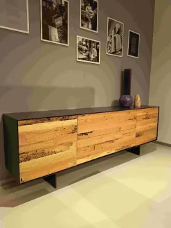 Discount Madia di in legno Rialto fly a prezzo scontato Madie