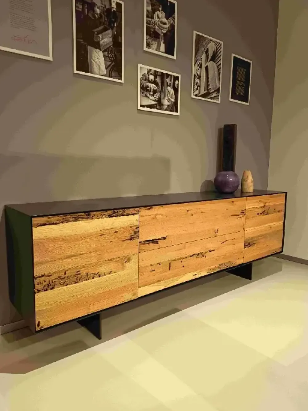 Discount Madia di in legno Rialto fly a prezzo scontato Madie