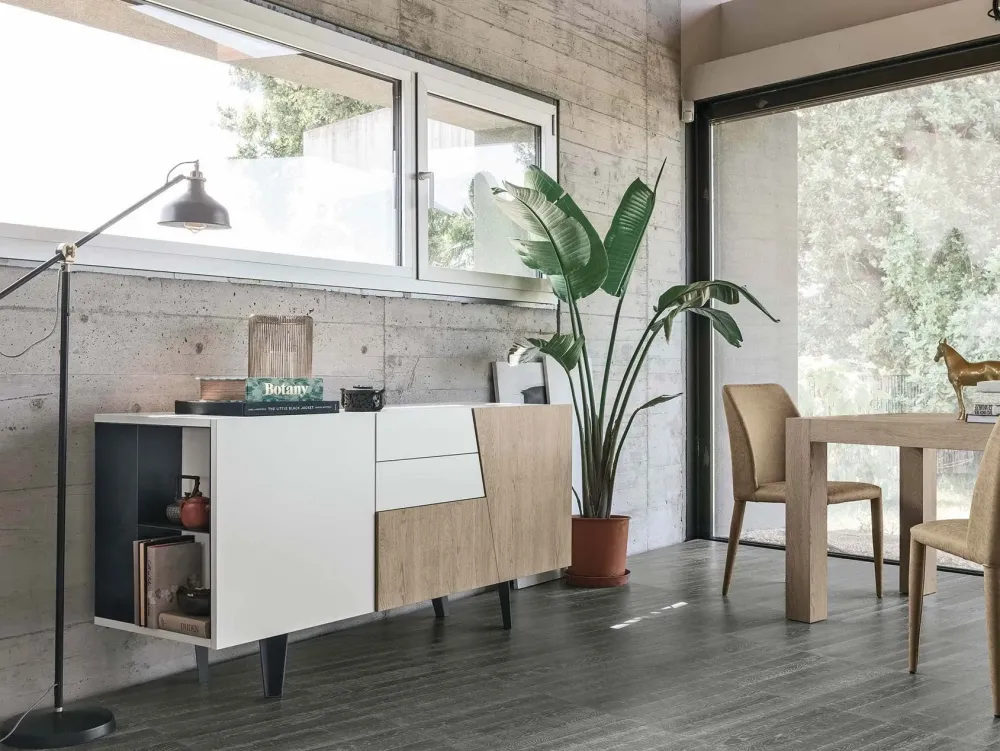 Sale Madia di in legno Versus 166 a prezzo riservato Madie