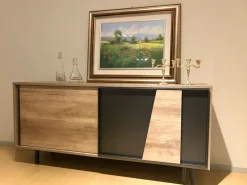 Target Point Madia di in laminato materico Modus a prezzo scontato- Madie