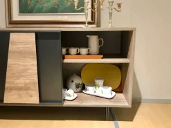 Target Point Madia di in laminato materico Modus a prezzo scontato- Madie