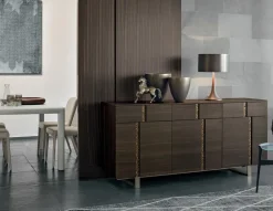 Clearance Madia di in laccato opaco Athena a prezzo riservato Madie