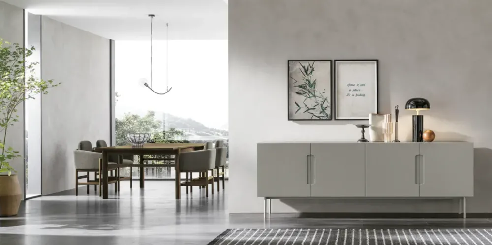 Madia di in laccato opaco Montgomery verticale a prezzo scontato^Tomasella Outlet