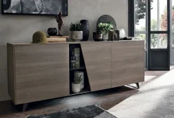 Outlet Madia di in laminato materico Diagonal a prezzo riservato Madie