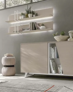 Tomasella Madia di in laminato materico Diagonal variante a in Offerta Outlet- Madie