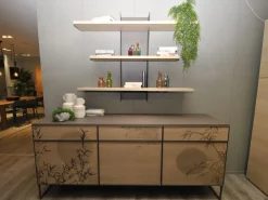 Tomasella Madia di in laminato materico Vinci a prezzo scontato- Madie