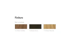 Madia di in legno Tiffany a prezzo Outlet^Tonin Casa New